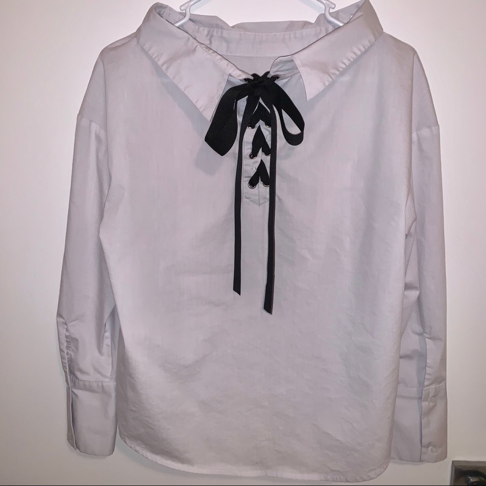 Zara Ribbon Shirt